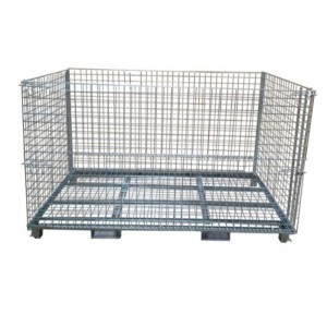 Foldable Wire Mesh Container